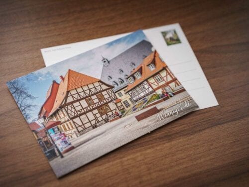 Das Schiefe Haus im Frühling