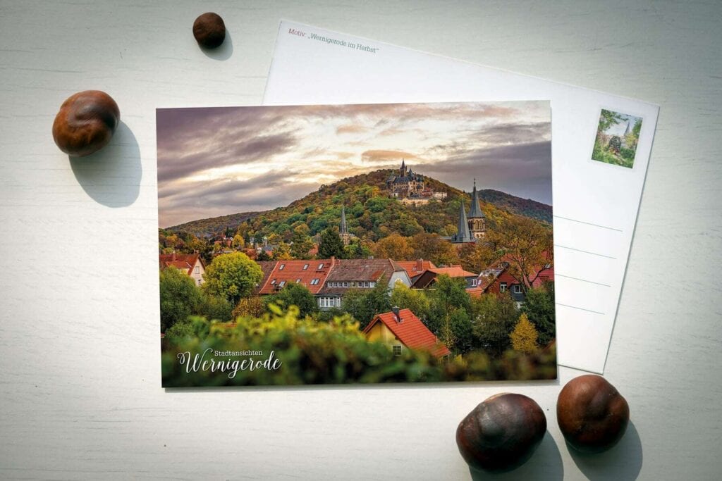 Postkarte Wernigerode im Harz