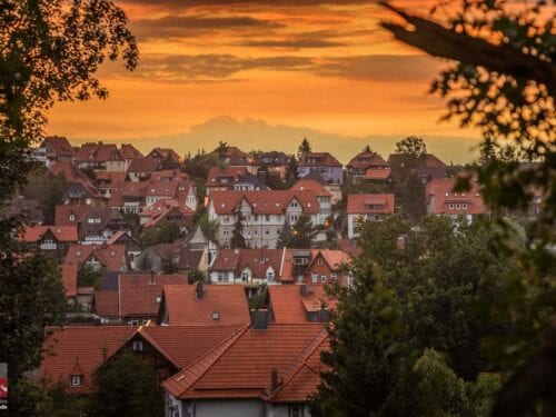 Hasseröder Sonnenuntergang