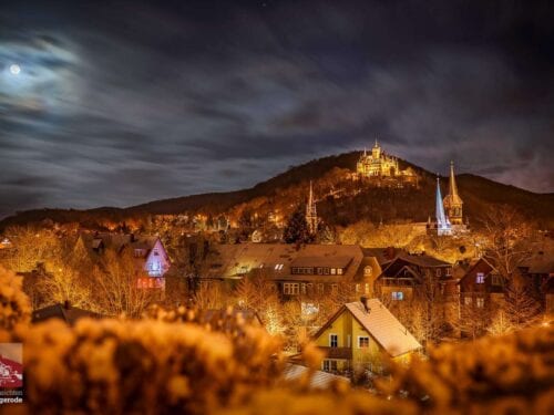 Snow@Night in Wernigerode