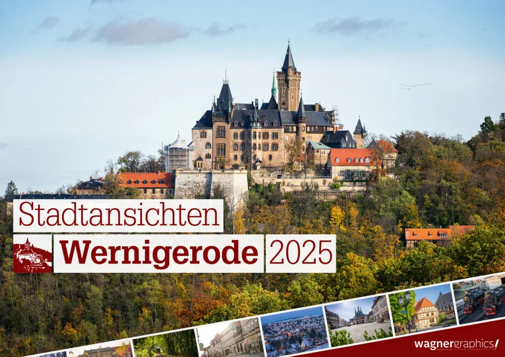 Kalender_Stadtansichten Wernigerode_2024_01 Kalender,Wernigerode,Harz