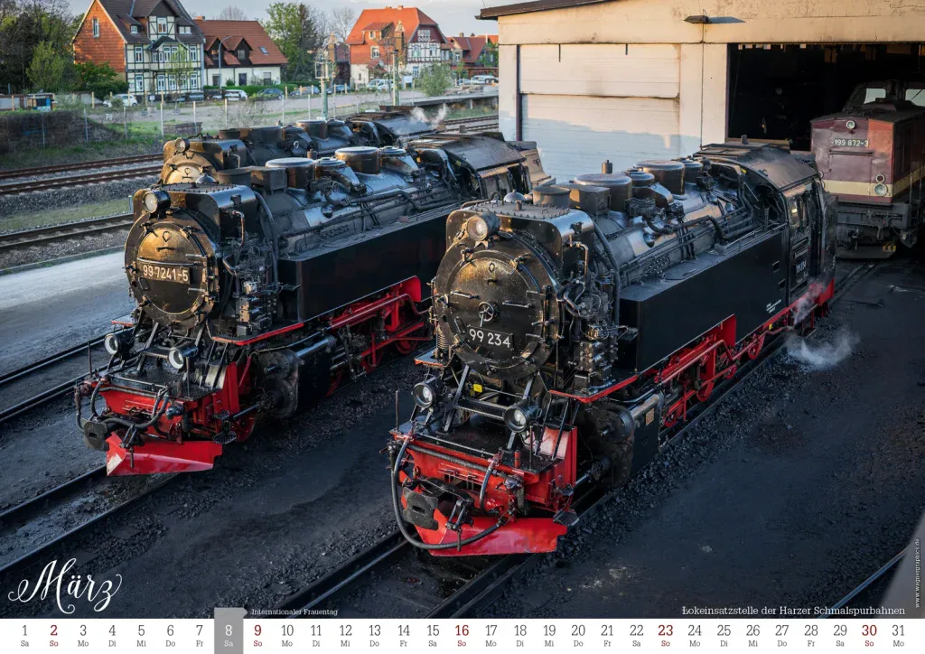 Kalender_Stadtansichten Wernigerode_2024_05 Kalender,Wernigerode,Harz