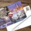 Übersicht der Postkarten von Wernigerode für das Postcrossing-Kennenlern-Angebot.