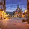 Marktplatz bei Nacht
