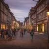 Novemberabend in der Stadt
